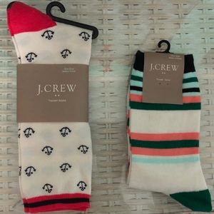 NWT J. Crew Trouser Socks 2 Pairs